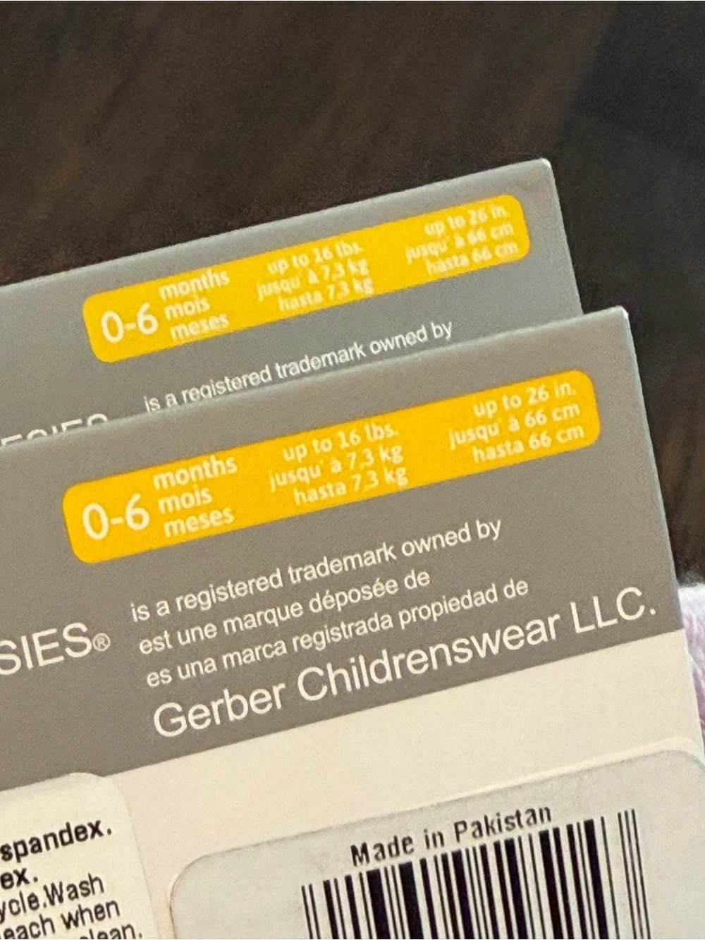 Love your onesies brand by Gerber socks set 0-6 months baby nwt pink white stars